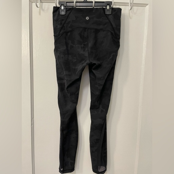 Lululemon Train Times Crop *25” Incognito Camo Multi Grey / Black - Picture 2 of 10